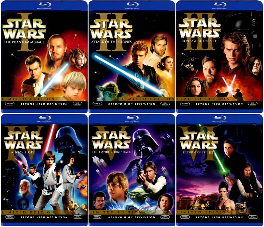 Star Wars in arrivo in Blu-ray